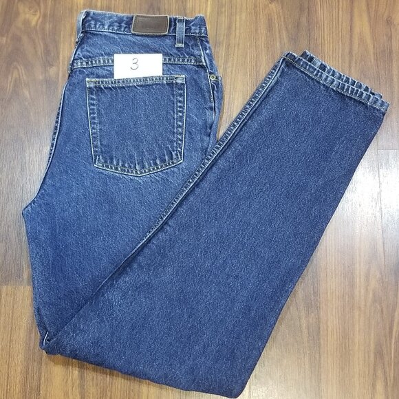 Ladies' L.L. Bean "Double L" Jeans, Relaxed Fit, Size 12 Tall, GUC - VGUC - Picture 11 of 14
